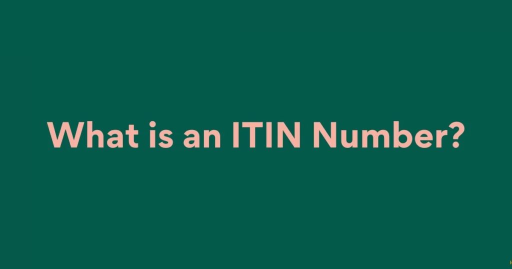 ITIN Number